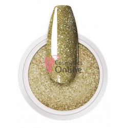 Pudra dipping pentru modelare unghii Oranjolie de 8gr Light Blue Shining Gold Cod M800
